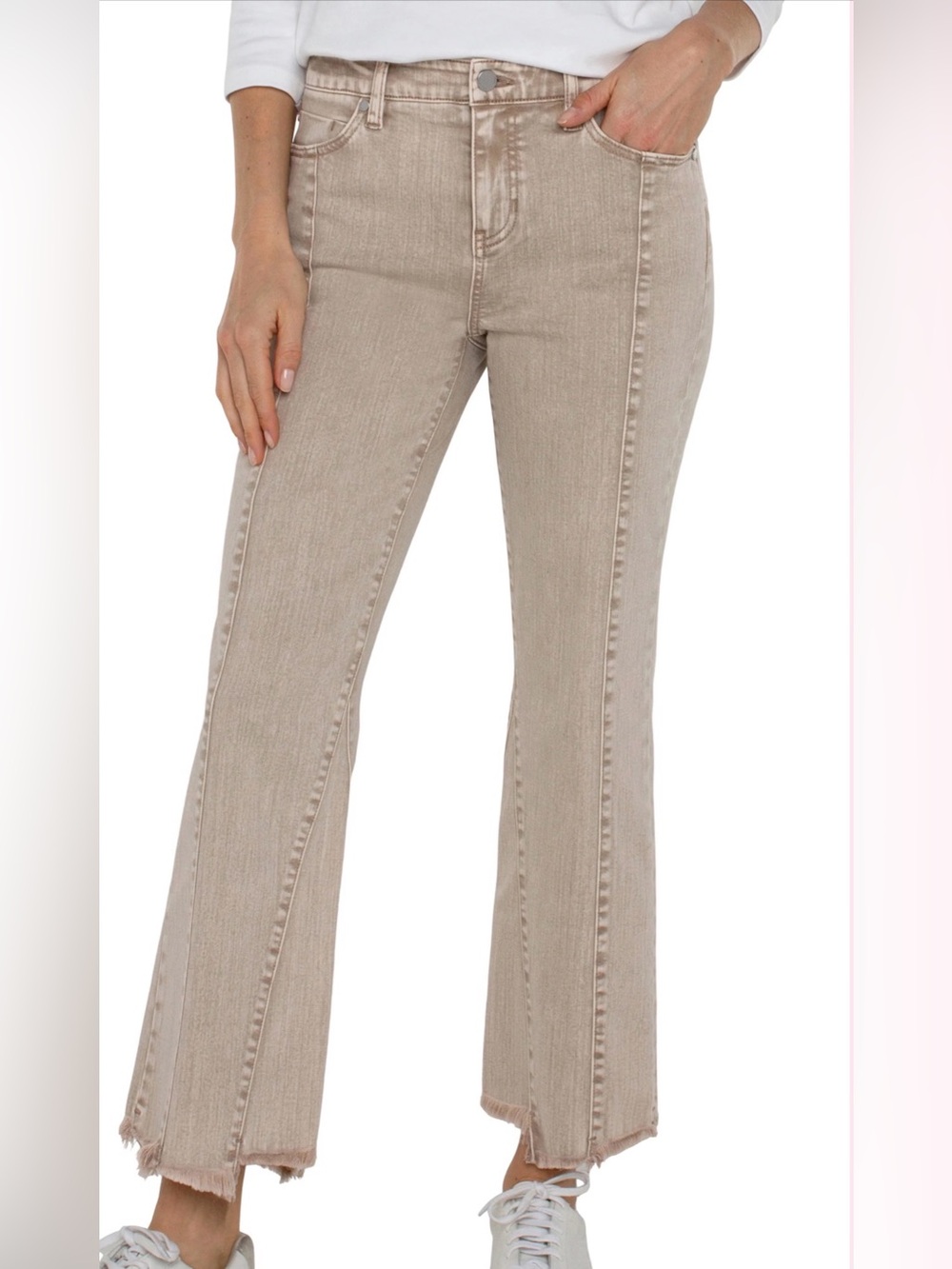 Liverpool NWT crop flare jeans